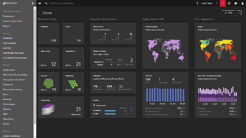 DynaTrace Interface