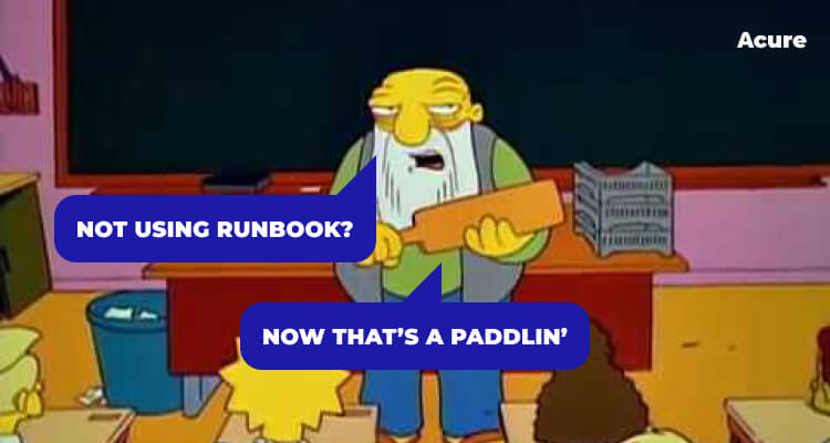 Runbook meme