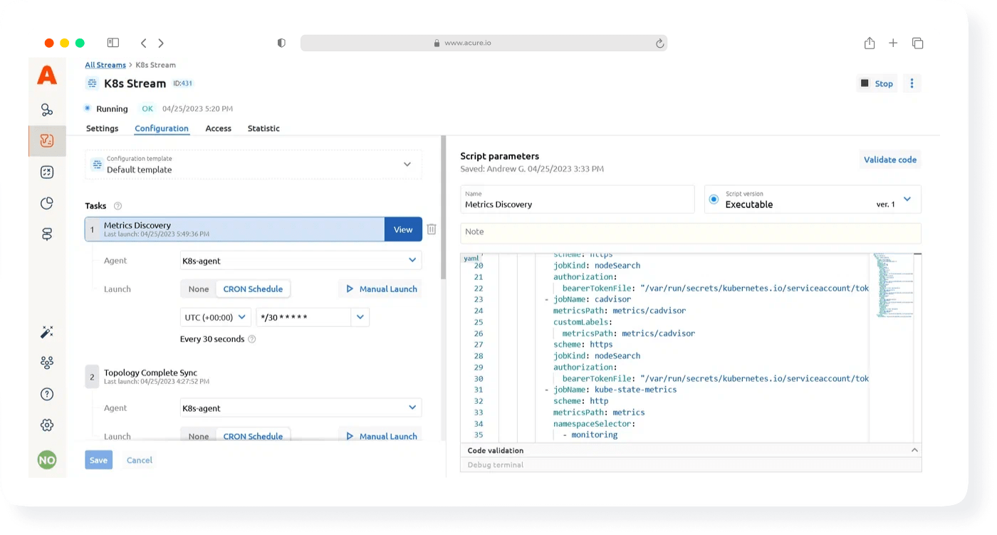 Kubernetes Monitoring & Observability Multi-Tool Pack - Acure AIOps ...